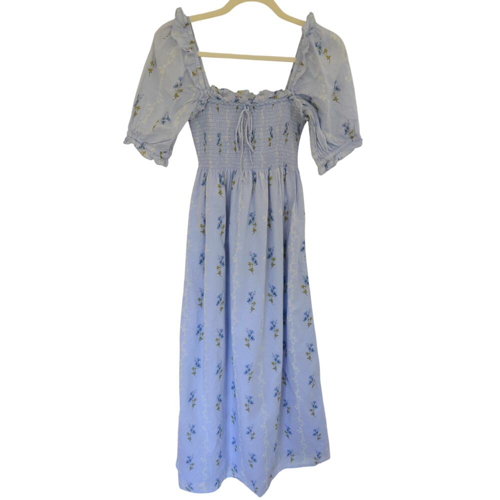 Hill House Scarlett Nap Dress Bluebell Waltz